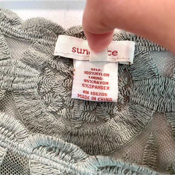 Sundance Long Sleeve Sheer Lace Top - Picture 8 of 12